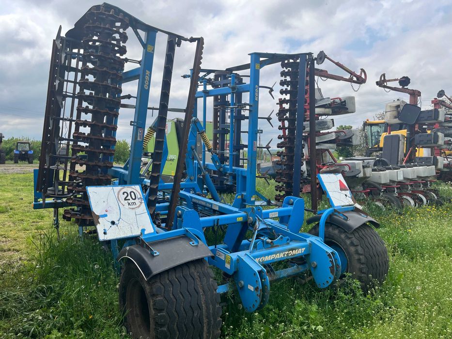 Передпосівний напівнавісний компактомат Farmet Kompaktomat K 600 PS. 2006р