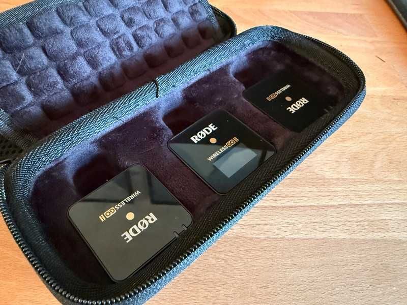 Rode Wireless Go II ( 2 Microfones / + Case rígido)64584569588353122