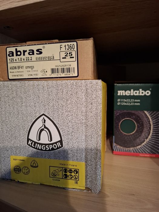 Tarcza do ciecia metalu abras