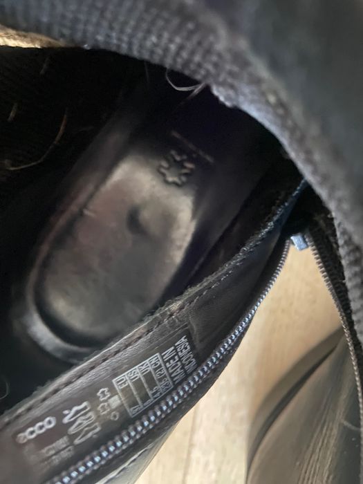 Черевики Ecco шкіра 37 б/в