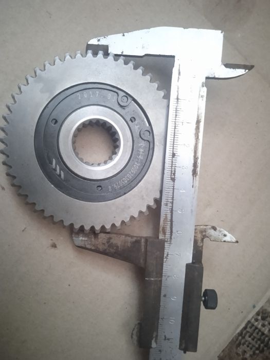 Шестерня скутера нейтральная скорость 139Qmb