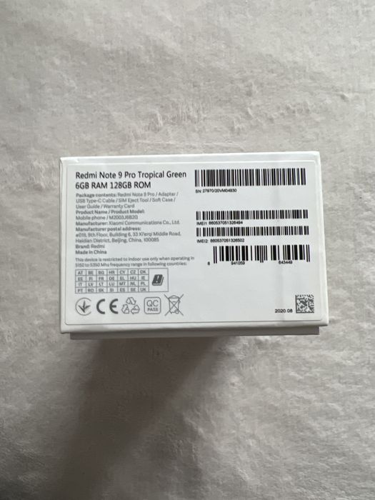 Xiaomi Redmi Note 9 Pro