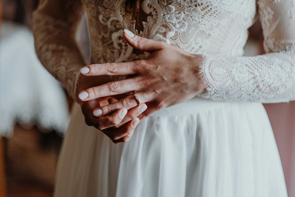 Suknia ślubna w stylu boho