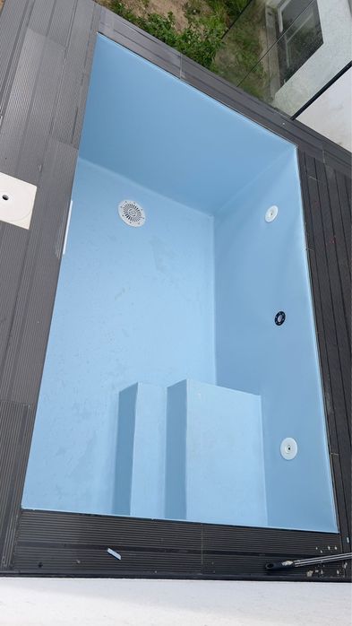 Construção de piscina