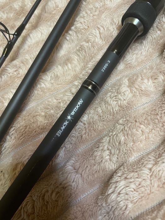 Карповое удилище Daiwa Black Widow 3.6м 3lb (новое)