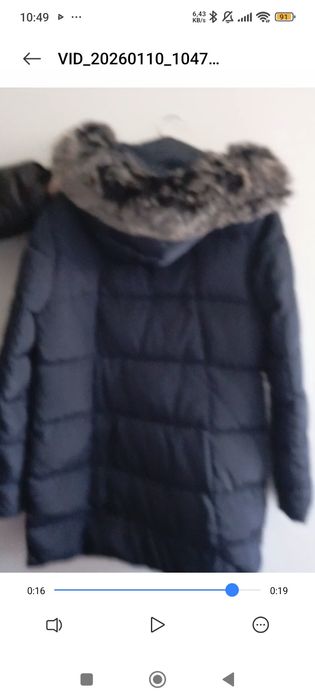 Kurtka zimowa ciepła