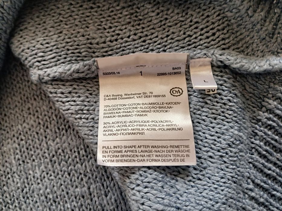Camisola  de fio marca C&A, tamanho XL