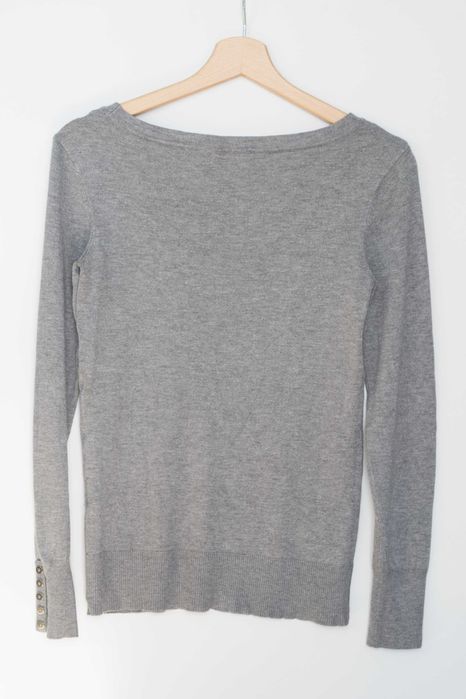 szary sweter basic Mohito, rozmiar S