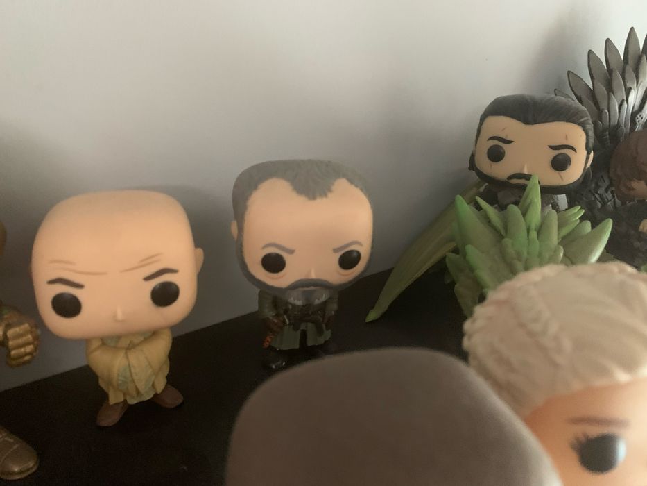 10 funkos pop Game pf thrones com caixas