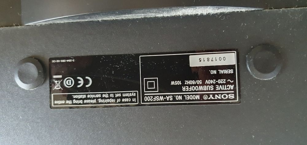 Sony Home  Cinema Sistema de Som