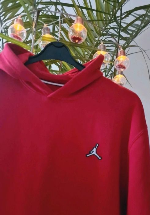 Bluza Jordan męska czarna z kapturem S