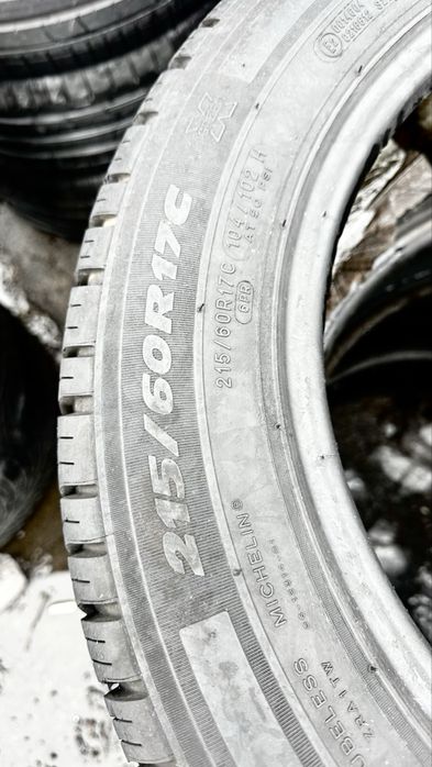 215/60/17с Michelin/ Agilis/ 90% остаток/ летние шины