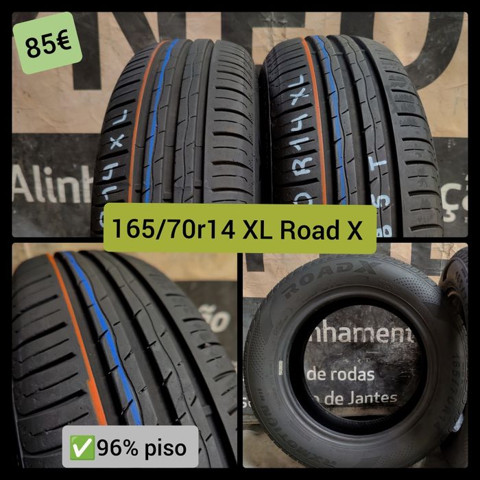 Pneus usados 165/70r14  185/65r14