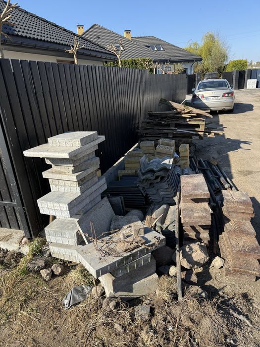 Plyty betonowe, cegly