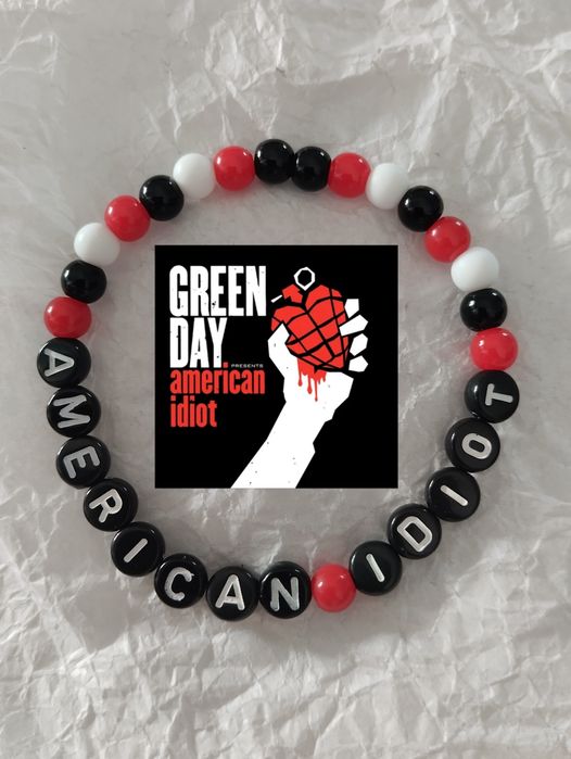 Pulseira Green Day American Idiot