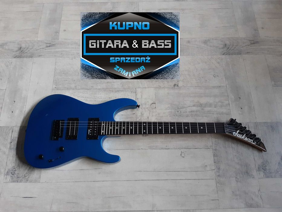 Gitara do Metalu - Jackson -Blue Metallic - wysyłka Gratis lub zamiana