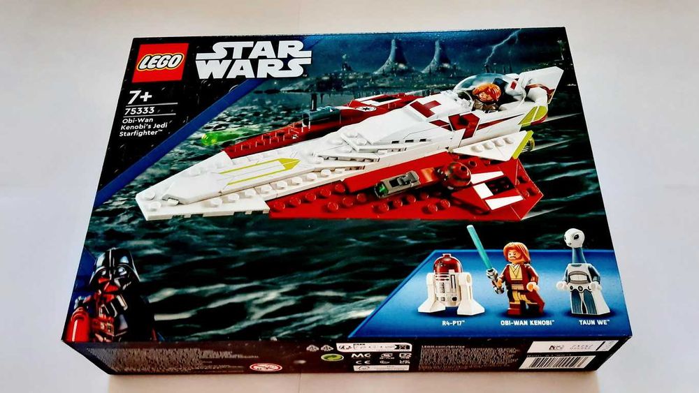 Lego Star Wars 75333 Obi-Wan Kenobi's Jedi Starfighter selado