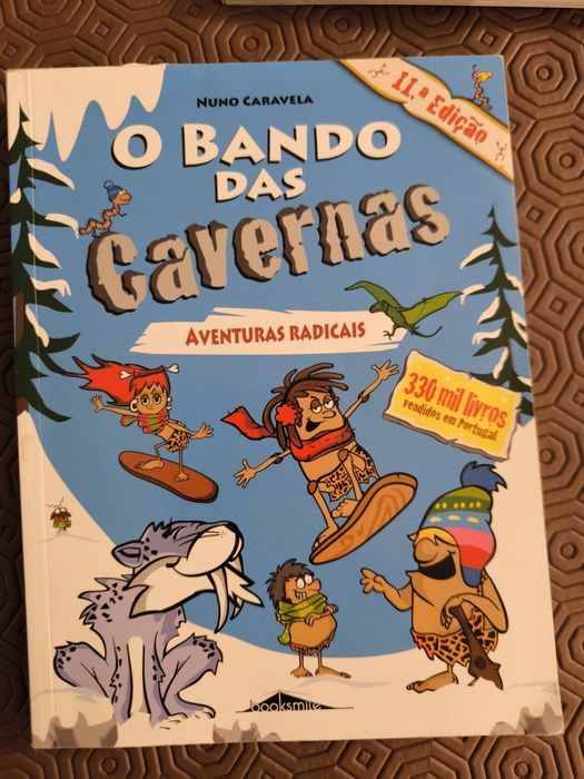 Livro O Bando das Cavernas - Aventuras Radicais - 2