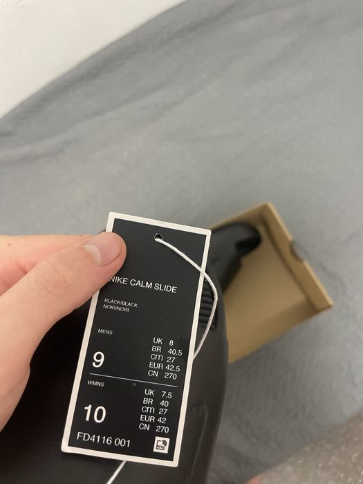Тапки nike clam slide
