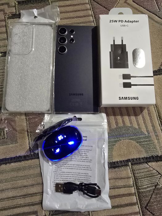 Samsung Galaxy s 24 ultra 12/256 gb titanium violet 2 Sim dual sim самсунг 2 сим с24 ультра