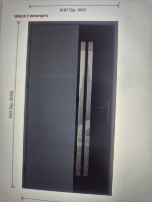 Drzwi erkado Thermo Hot 88 super ciepłe OKAZJA