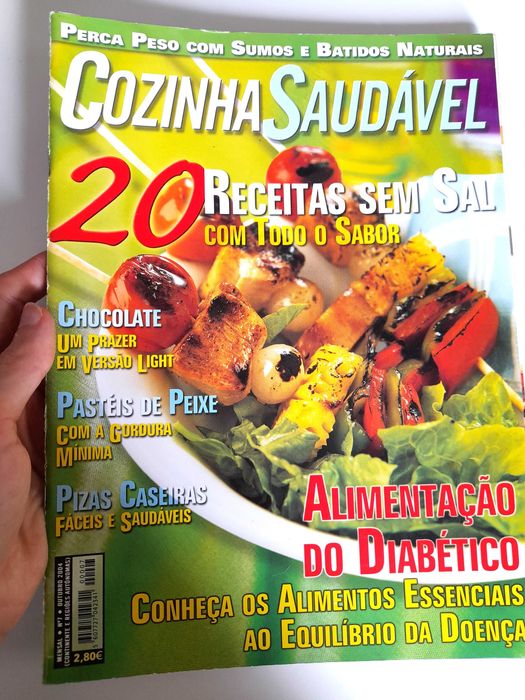 Revista Culinária da coleção Cozinha Saudável Número 7 2004
