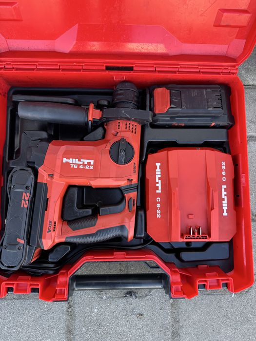 Mlotowiertarka te 4-22 hilti nuron zestaw używane sprawna