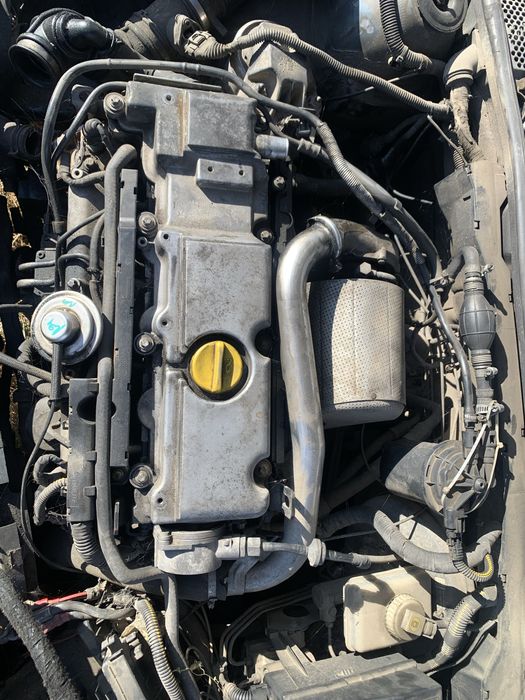 Мотор Двигун Opel Vectra 2.0 Дизель Блок Поршня Головка Коленвал