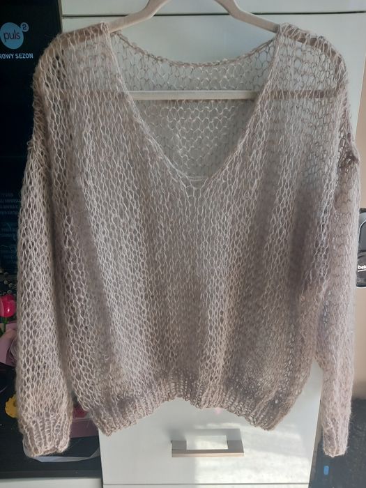 Moherowe swetry chmurki