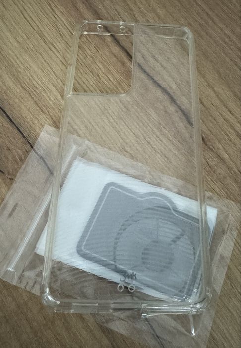 Samsung S21+ Zestaw etui plus szklo na aparat
