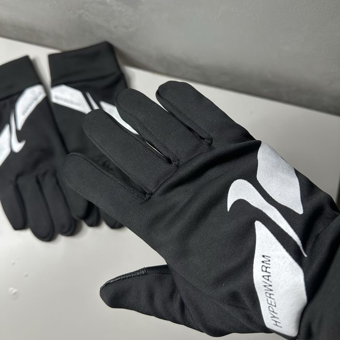 Сенсорні Рукавиці Nike Hyper Warm Black Gloves