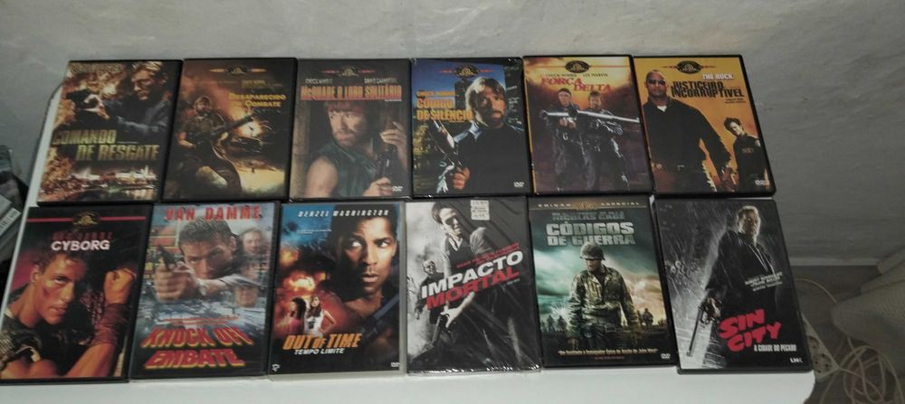 lote de filmes dvd
