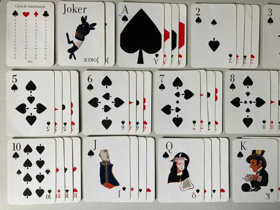 Baralho de Cartas Alice no País das Maravilhas (Alice In Wonderland) Completo