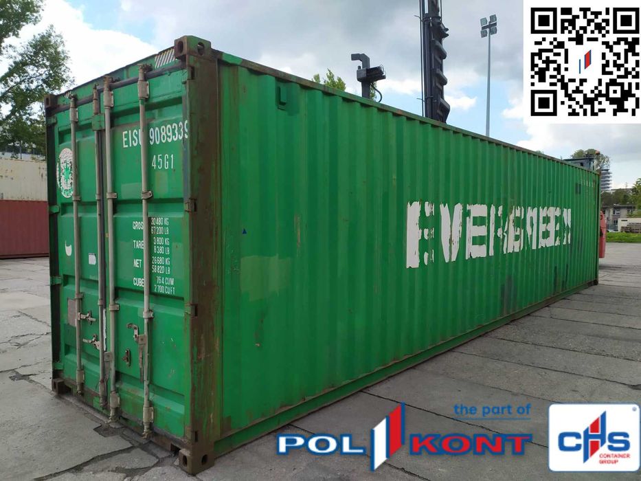 SPRZEDAM Kontener morski 40'HC CW Płock OD RĘKI - VY