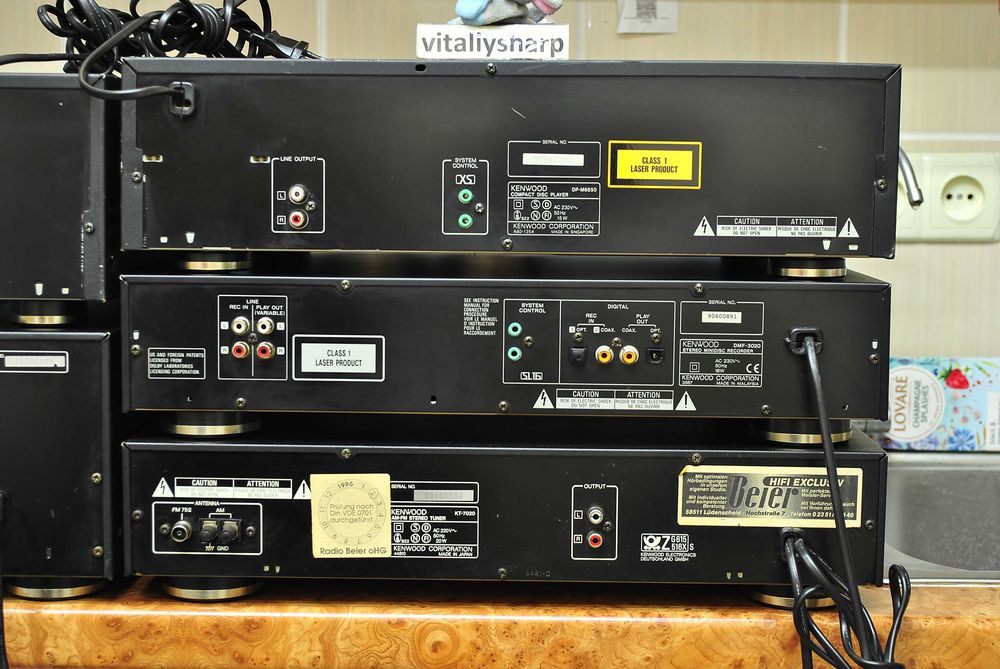 Топовый KENWOOD DA-9010 (109) 18 кг 115вт/8ом 150вт/4ом ЦАП japan