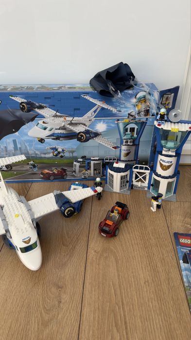 Klocki Lego city 60210 unikat policja powietrzna samolot