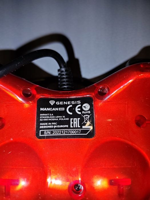 Pad Kontroler PC Genesis Mangan 200