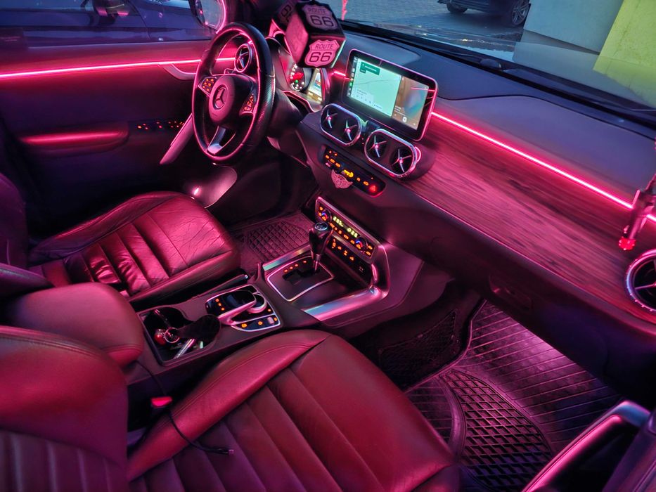 oświetlenie AMBIENT bmw AUDI SKODA VW GOLF passat octavia a4 a5 a6 a7 mercedes w205 c klasa x253 w117 cla gla BMW F30 E70 F20 F25 F10 F01 G01 G30 Q5