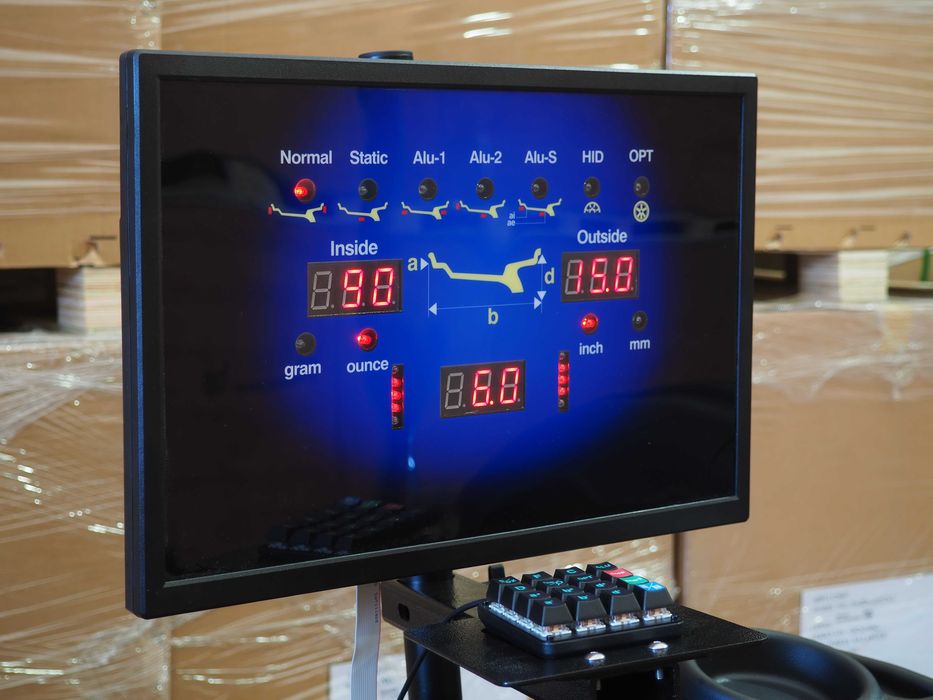Automatyczna wyważarka do kół PROFIDYNA 610VL Best Products
