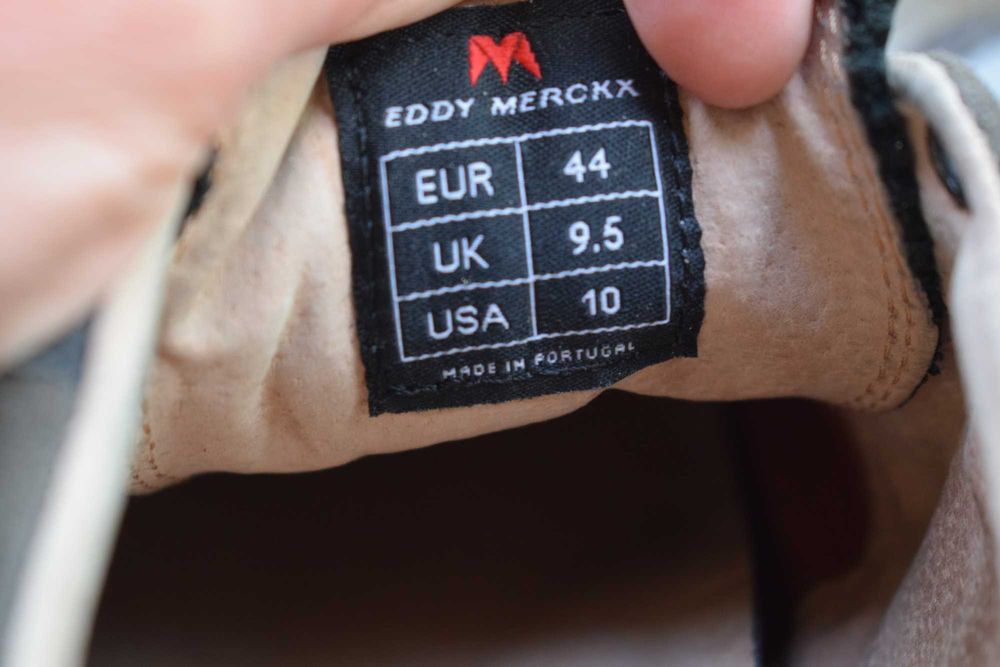 кожаные кроссовки мокасины сникеры Eddy Merckx р. 44 29 см