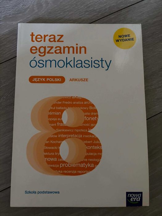Sprzedam repetytorium+ arkusze 8 klasisty j,polski.
