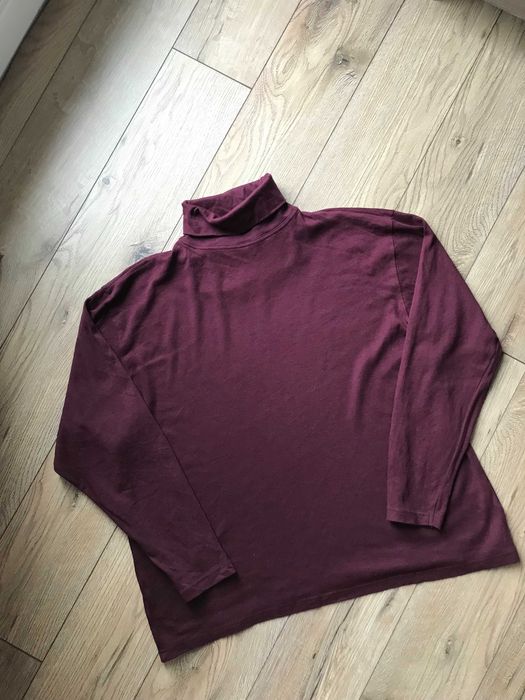 Piękny bordowy golf James Pringle rozm. L