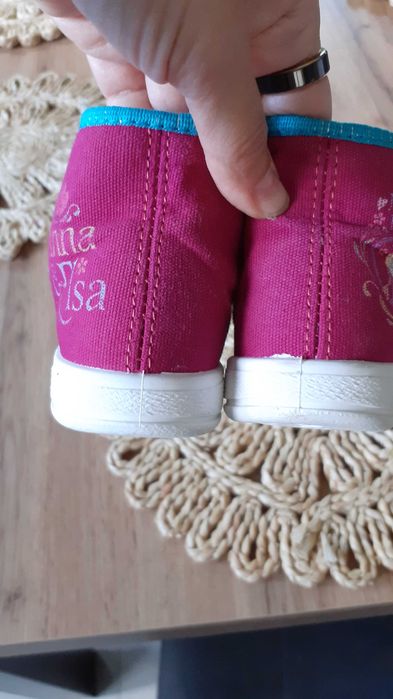 Trampki disney rozm.26 kraina lodu brokat