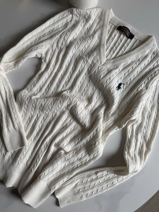 Sweterek polo rl damski
