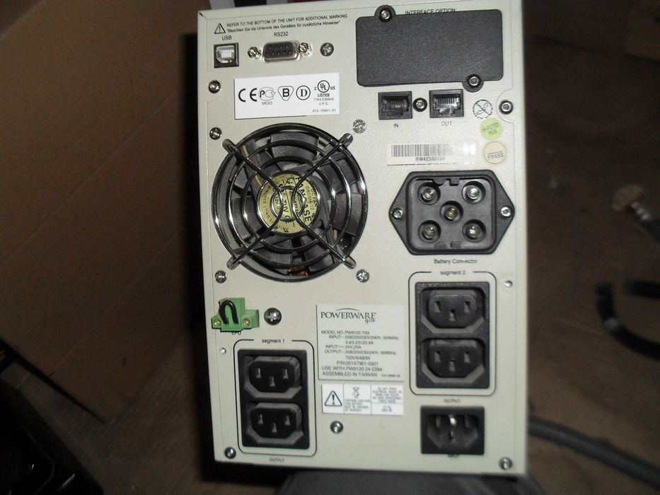 продам ИБП online Powerware 9120 700I  24 вольта под ремонт