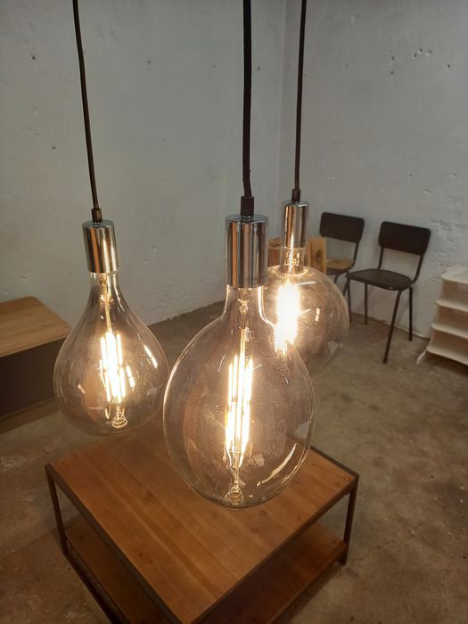 Lampa wisząca żarówki Edisona