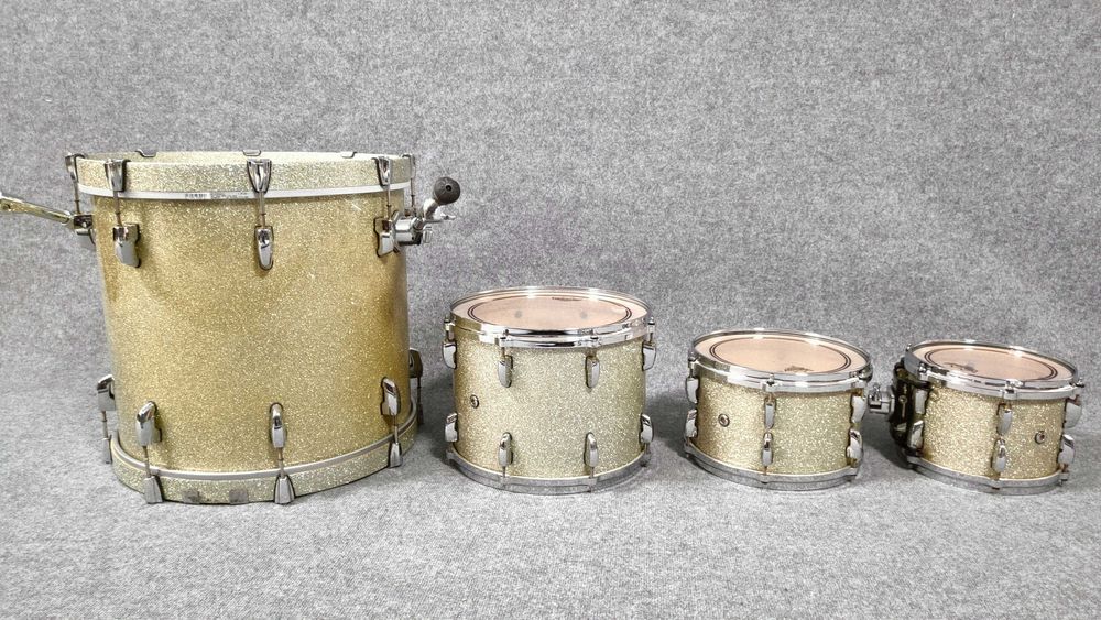 PEARL Masters Custom MMX Maple Silver Sparkle 10,12,14,20"