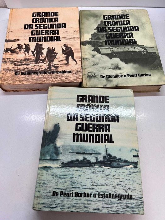 3 Volumes - Grande Crónica da Segunda Guerra Mundial (ctt grátis)