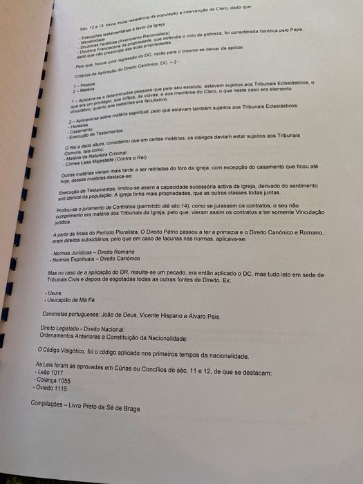 Apontamentos de história do direito