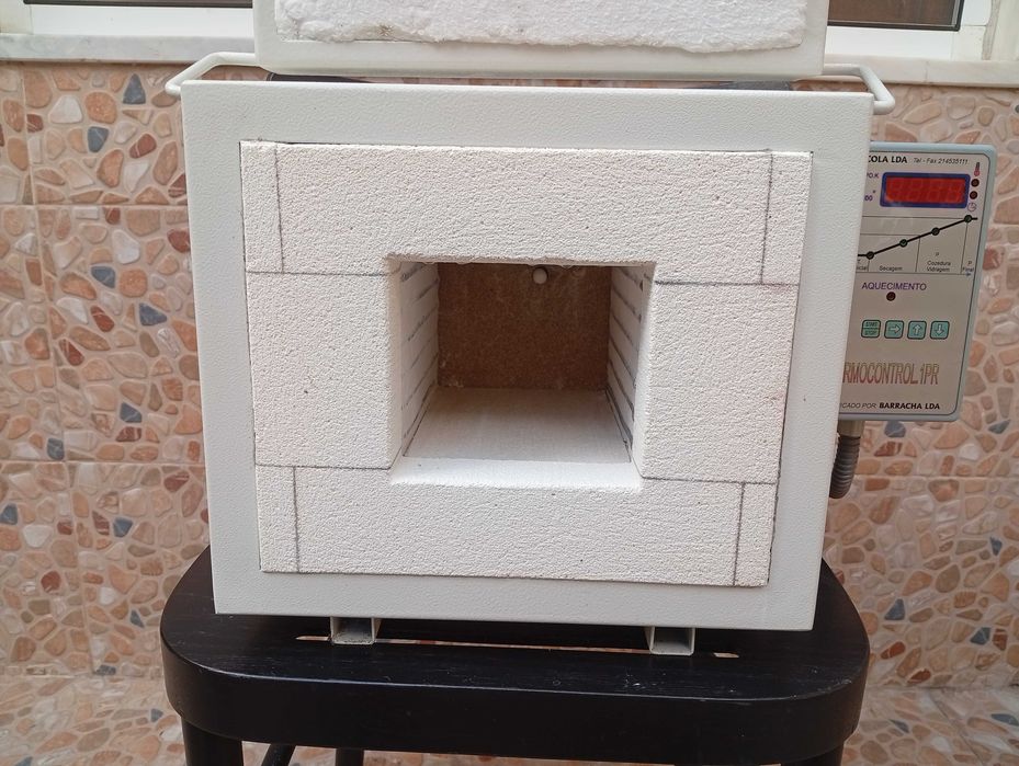 Forno Mufla + acessórios - Barracha K1 - 1200º centígrados